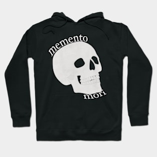 Memento Mori White Skull Hoodie